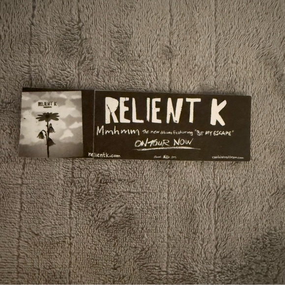 Relient K Sticker - Picture 2 of 2
